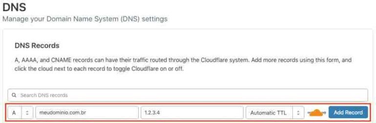 Como redirecionar um site via Cloudflare