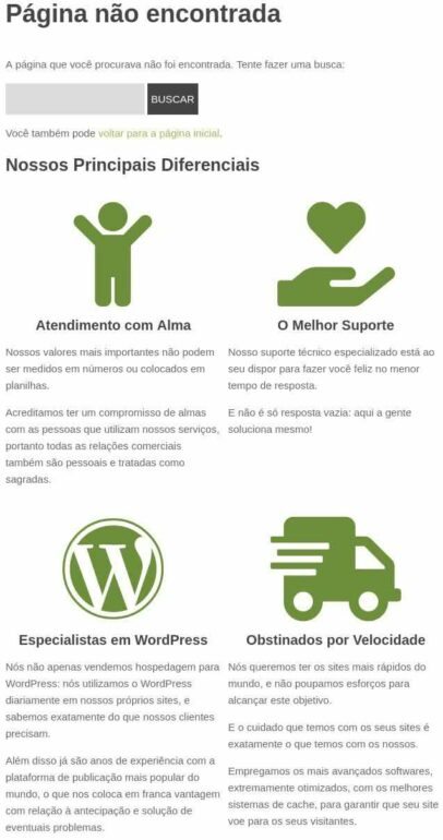 Modelo de página de erro 404 criativa.